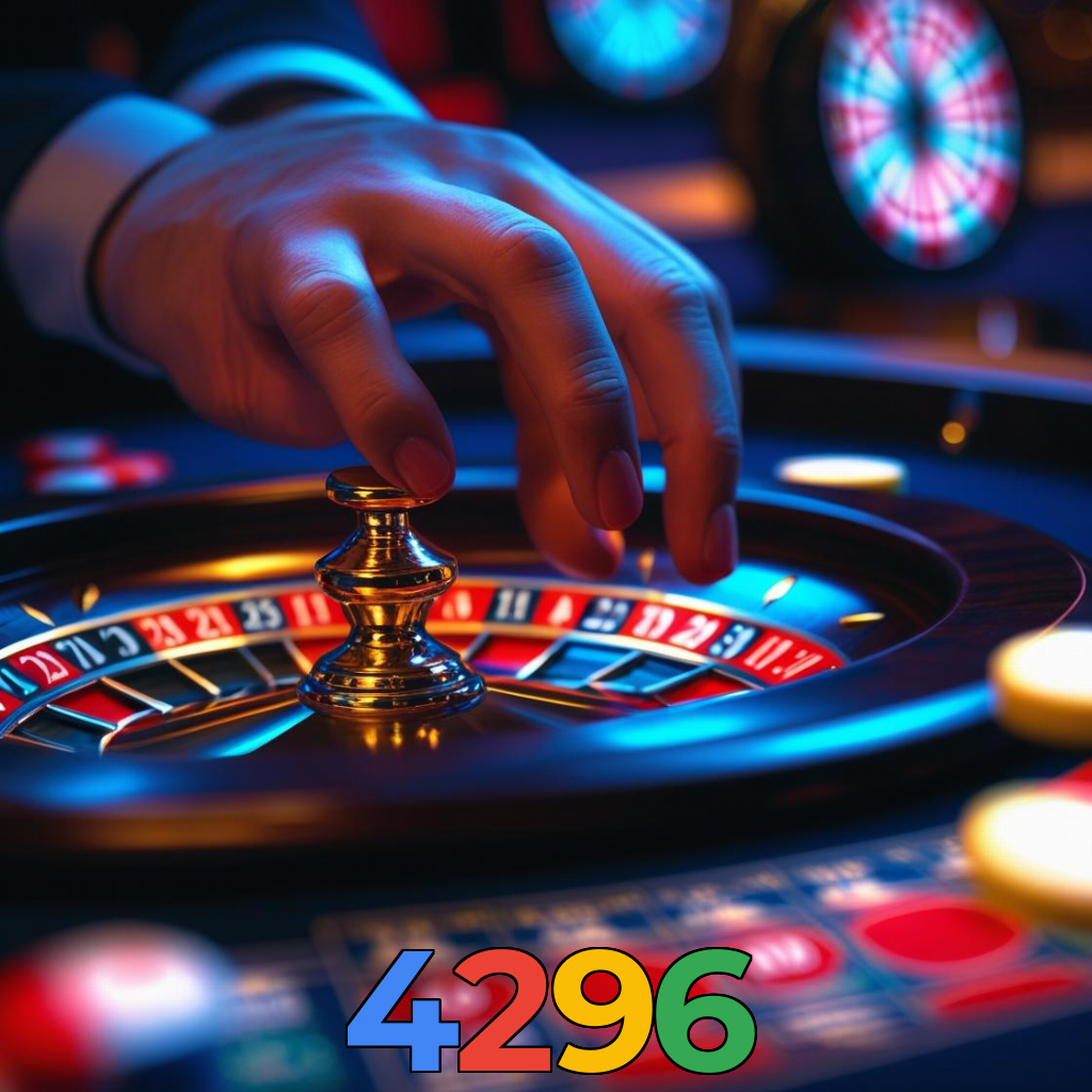 4296:A sorte está no cassino online com jogos de poker, roleta e apostas no futebol!