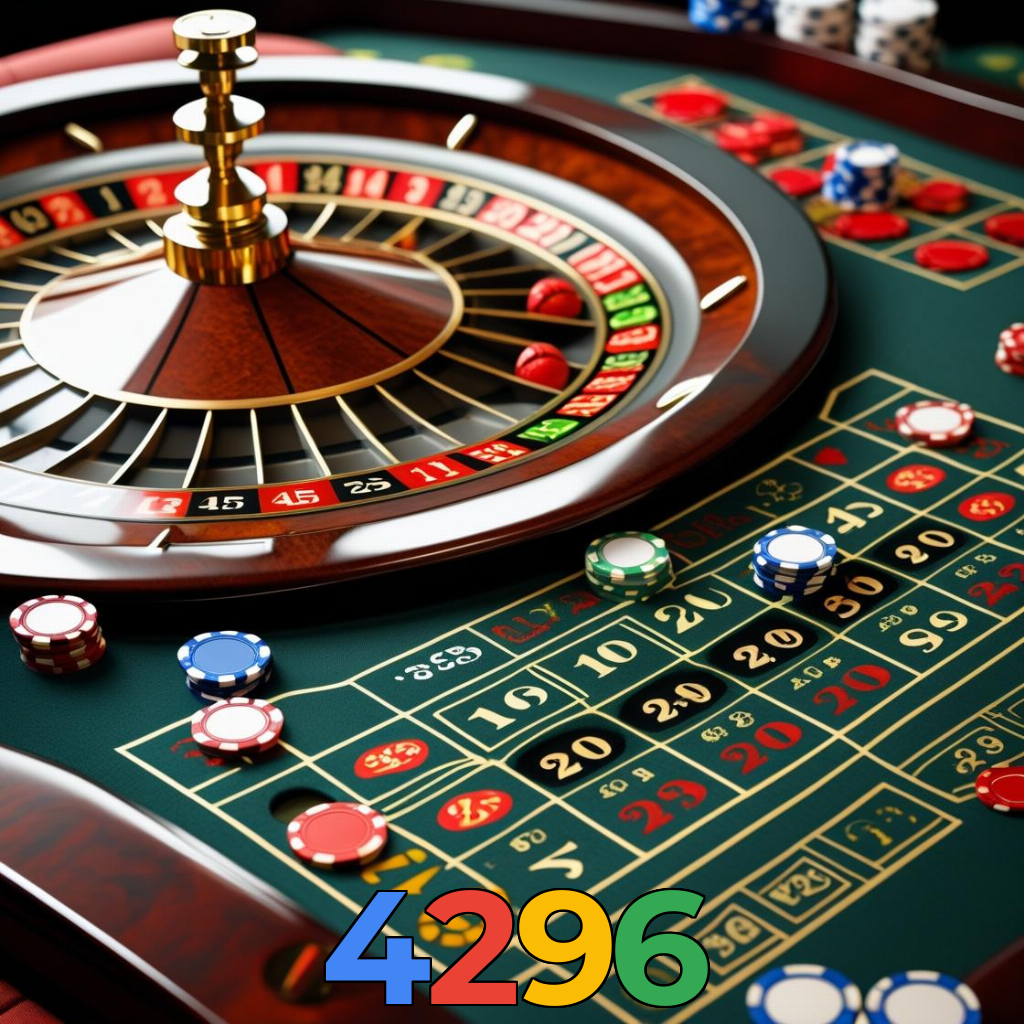 4296：Diversão sem limites com roleta, blackjack e apostas em futebol ao vivo!